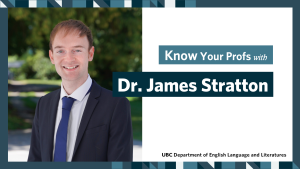 Know Your Profs with Dr. James Stratton